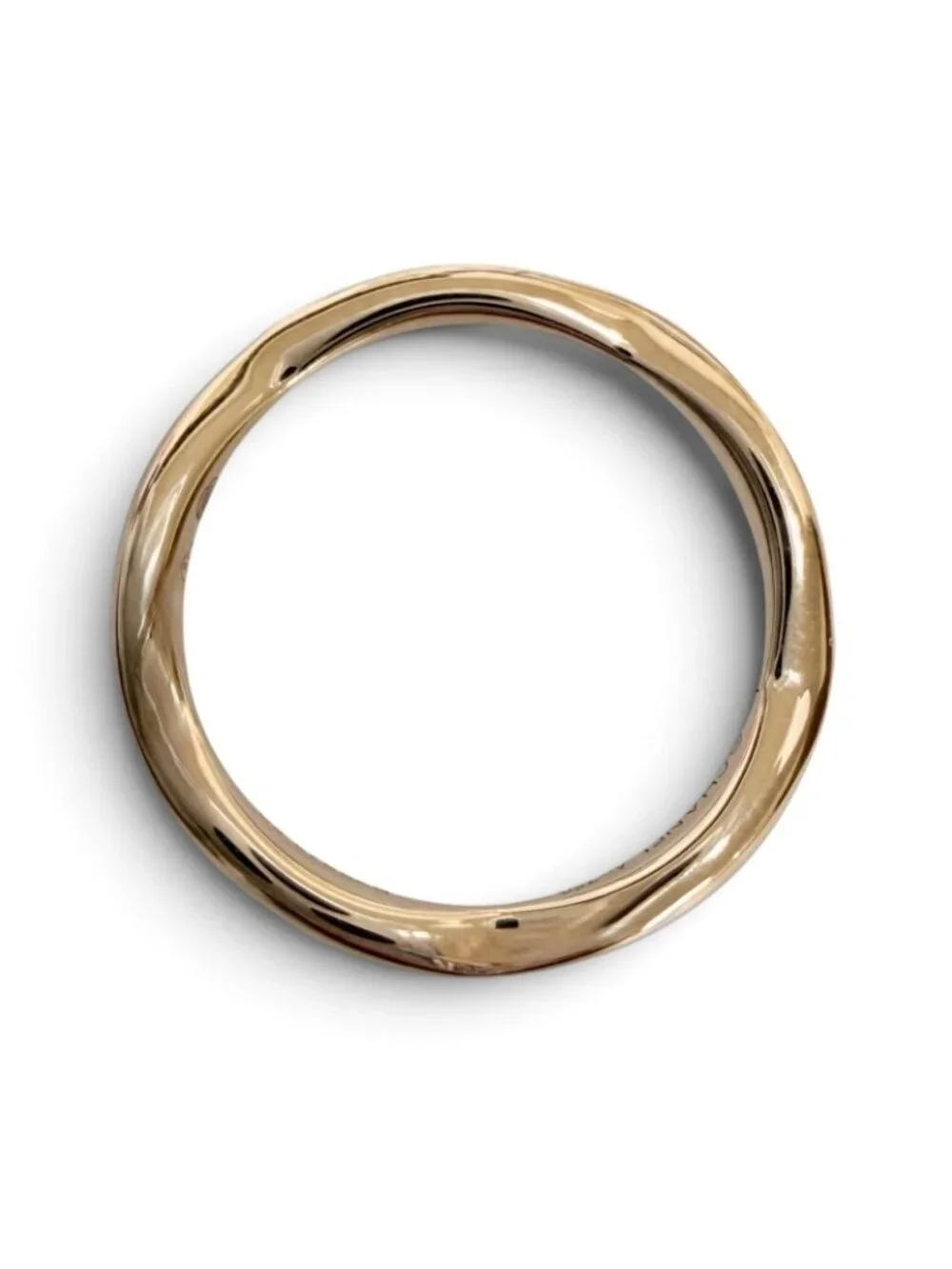 Chanel Camellia Half Eternity Diamond Ring Pink Gold 50 JP